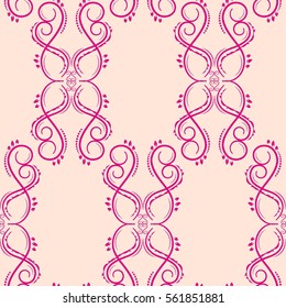 Endless abstract pattern. Background texture.  Vector illustration.