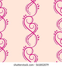 Endless abstract pattern. Background texture.  Vector illustration.