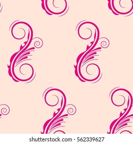 Endless abstract pattern. Background texture.  Vector illustration.