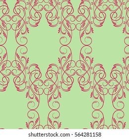 Endless abstract pattern. Background texture.  Vector illustration.