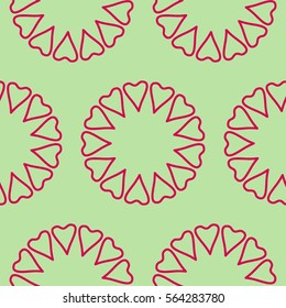 Endless abstract pattern. Background texture.  Vector illustration.