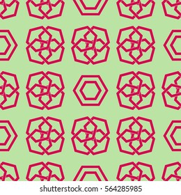 Endless abstract pattern. Background texture.  Vector illustration.