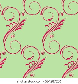 Endless abstract pattern. Background texture.  Vector illustration.