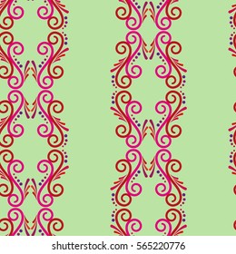 Endless abstract pattern. Background texture.  Vector illustration.