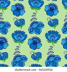 Endless abstract pattern. Background texture.  Vector illustration.