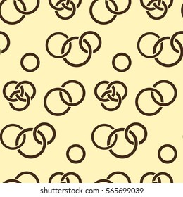 Endless abstract pattern. Background texture.  Vector illustration.