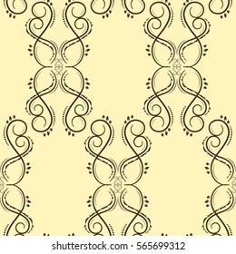 Endless abstract pattern. Background texture.  Vector illustration.