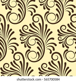 Endless abstract pattern. Background texture.  Vector illustration.