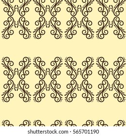 Endless abstract pattern. Background texture.  Vector illustration.