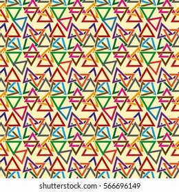 Endless abstract pattern. Background texture.  Vector illustration.