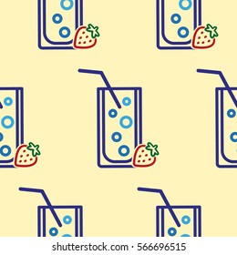 Endless abstract pattern. Background texture.  Vector illustration.