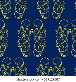 Endless abstract pattern. Background texture.  Vector illustration.