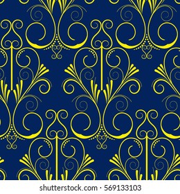 Endless abstract pattern. Background texture.  Vector illustration.