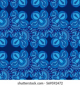 Endless abstract pattern. Background texture.  Vector illustration.