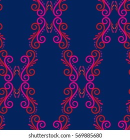 Endless abstract pattern. Background texture.  Vector illustration.