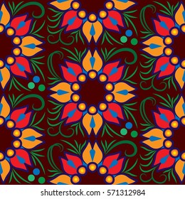 Endless abstract pattern. Background texture.  Vector illustration.