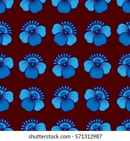 Endless abstract pattern. Background texture.  Vector illustration.