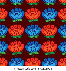 Endless abstract pattern. Background texture.  Vector illustration.