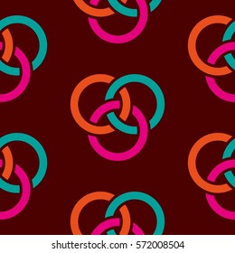 Endless abstract pattern. Background texture.  Vector illustration.
