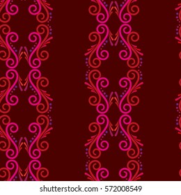 Endless abstract pattern. Background texture.  Vector illustration.