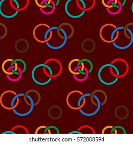 Endless abstract pattern. Background texture.  Vector illustration.