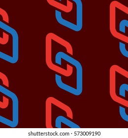 Endless abstract pattern. Background texture.  Vector illustration.