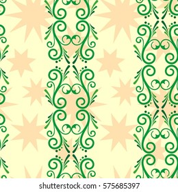 Endless abstract pattern. Background texture.  Vector illustration.