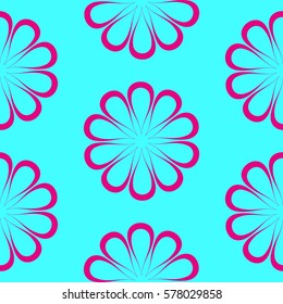 Endless abstract pattern. Background texture.  Vector illustration.