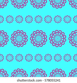 Endless abstract pattern. Background texture.  Vector illustration.
