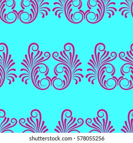 Endless abstract pattern. Background texture.  Vector illustration.
