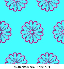 Endless abstract pattern. Background texture.  Vector illustration.