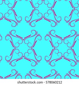 Endless abstract pattern. Background texture.  Vector illustration.