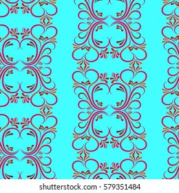 Endless abstract pattern. Background texture.  Vector illustration.