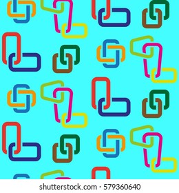 Endless abstract pattern. Background texture.  Vector illustration.