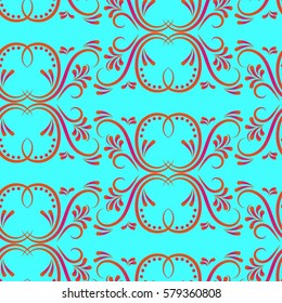 Endless abstract pattern. Background texture.  Vector illustration.