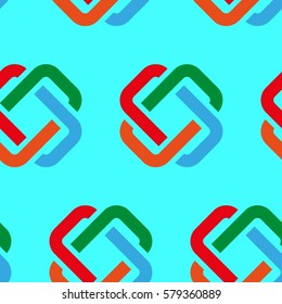 Endless abstract pattern. Background texture.  Vector illustration.