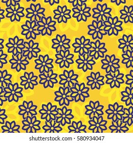 Endless abstract pattern. Background texture.  Vector illustration.