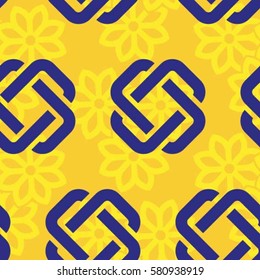 Endless abstract pattern. Background texture.  Vector illustration.