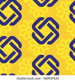 Endless abstract pattern. Background texture.  Vector illustration.