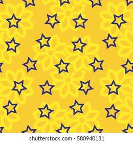 Endless abstract pattern. Background texture.  Vector illustration.