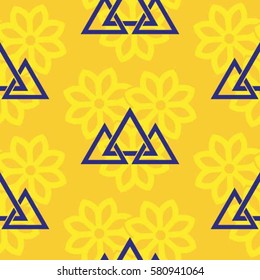 Endless abstract pattern. Background texture.  Vector illustration.