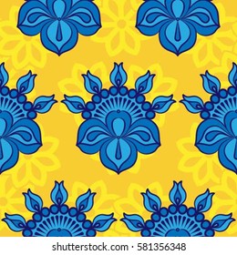 Endless abstract pattern. Background texture.  Vector illustration.