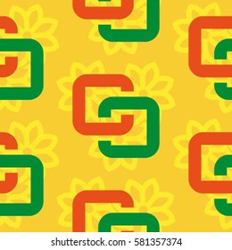 Endless abstract pattern. Background texture.  Vector illustration.