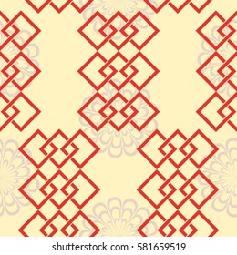 Endless abstract pattern. Background texture.  Vector illustration.