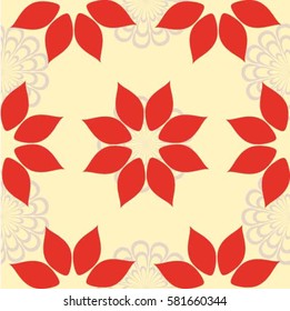 Endless abstract pattern. Background texture.  Vector illustration.