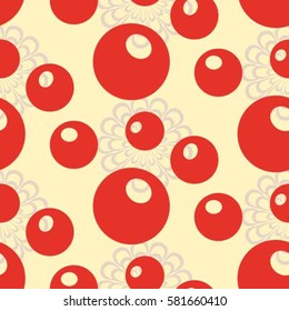 Endless abstract pattern. Background texture.  Vector illustration.
