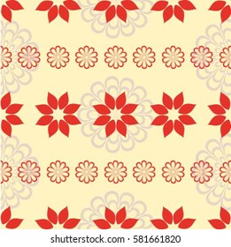 Endless abstract pattern. Background texture.  Vector illustration.