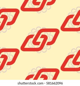 Endless abstract pattern. Background texture.  Vector illustration.