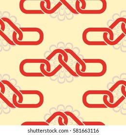 Endless abstract pattern. Background texture.  Vector illustration.