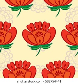 Endless abstract pattern. Background texture.  Vector illustration.